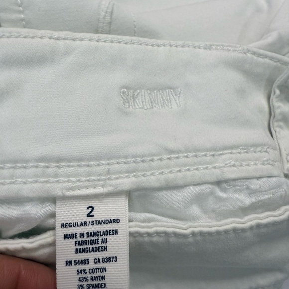 American Eagle Outfitters White Straight Leg‎ Denim - Picture 5 of 9